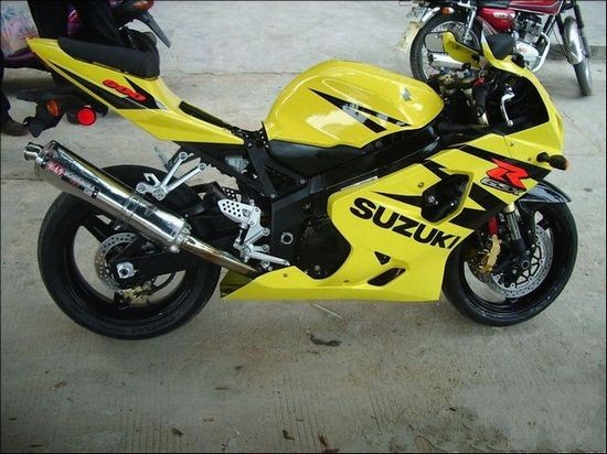 进口铃木GSX600摩托车 